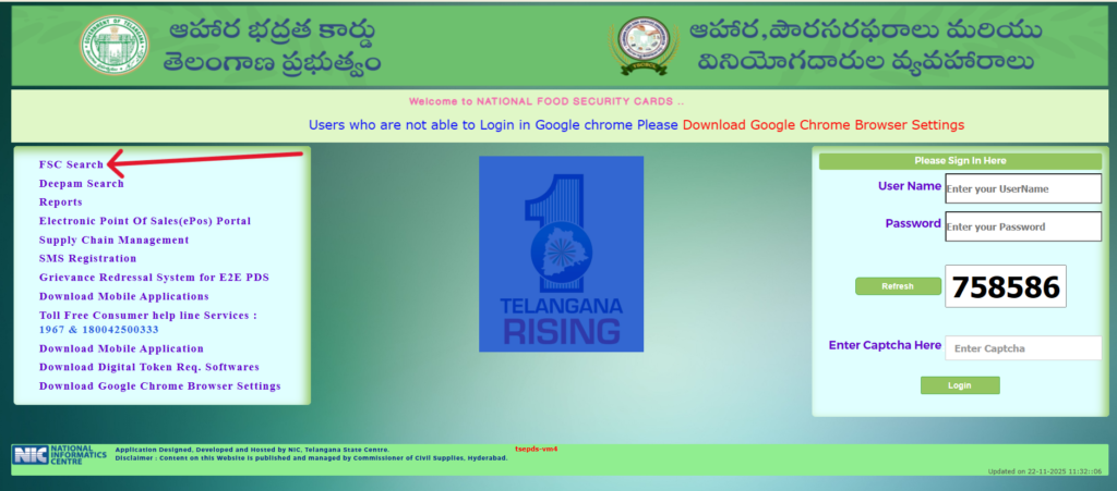 Click FSC Search