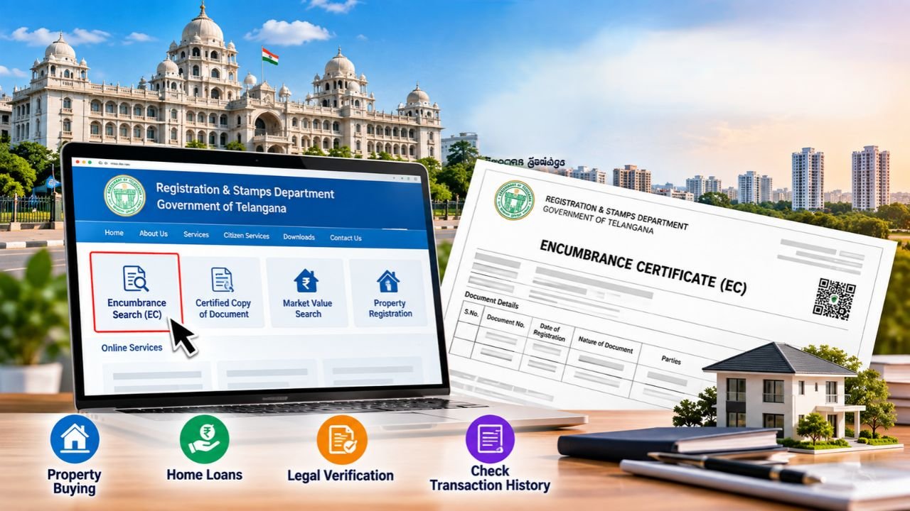 Encumbrance Certificate (EC) Telangana